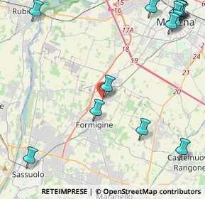 Mappa Via Erri Billò, 41043 Modena MO, Italia (6.55)