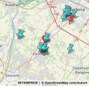 Mappa Via Erri Billò, 41043 Modena MO, Italia (3.929)