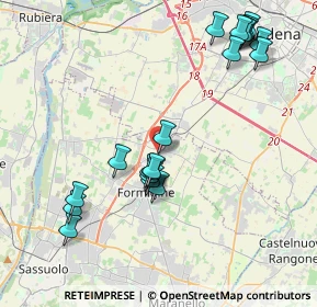 Mappa Via Erri Billò, 41043 Modena MO, Italia (4.4745)