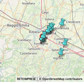 Mappa Via Erri Billò, 41043 Modena MO, Italia (7.28385)