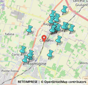 Mappa Via Erri Billò, 41043 Modena MO, Italia (1.808)