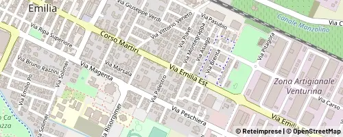 Mappa Castelfranco Emilia