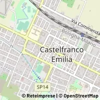 Kaart Castelfranco Emilia