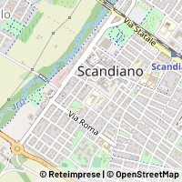 Mapa Scandiano