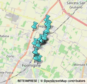 Mappa Via Palmiro Togliatti, 41043 Casinalbo MO, Italia (0.887)