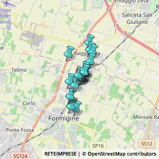 Mappa Via Giardini Nord, 41043 Casinalbo MO, Italia (0.849)