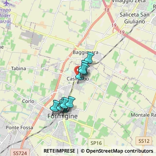 Mappa Via Giardini Nord, 41043 Casinalbo MO, Italia (1.52769)