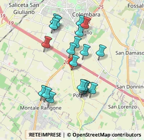 Mappa Strada Castelnuovo Rangone, 41126 Modena MO, Italia (1.686)