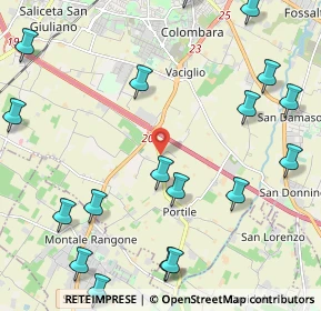 Mappa Strada Castelnuovo Rangone, 41126 Modena MO, Italia (3.022)