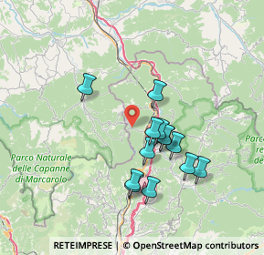 Mappa Via Monte Grappa, 16019 Ronco Scrivia GE, Italia (6.32692)