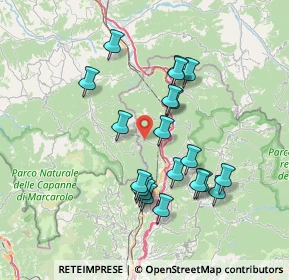 Mappa Via Monte Grappa, 16019 Ronco Scrivia GE, Italia (6.879)