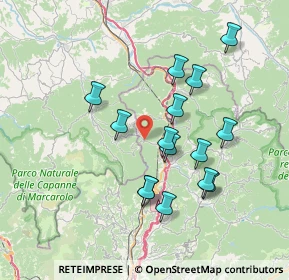 Mappa Via Monte Grappa, 16019 Ronco Scrivia GE, Italia (6.842)