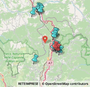Mappa Via Monte Grappa, 16019 Ronco Scrivia GE, Italia (6.4)