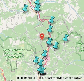 Mappa Via Monte Grappa, 16019 Ronco Scrivia GE, Italia (9.903)