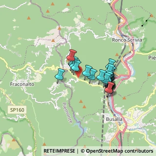 Mappa Via Monte Grappa, 16019 Ronco Scrivia GE, Italia (1.392)