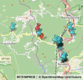 Mappa Via Monte Grappa, 16019 Ronco Scrivia GE, Italia (2.106)