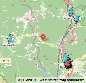 Mappa Via Monte Grappa, 16019 Ronco Scrivia GE, Italia (3.188)