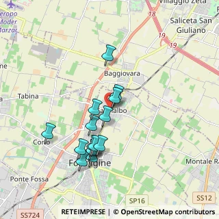 Mappa Casinalbo, 41043 Formigine MO, Italia (1.728)