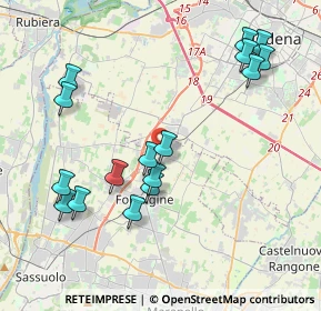 Mappa Casinalbo, 41043 Formigine MO, Italia (4.41938)