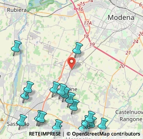 Mappa Casinalbo, 41043 Formigine MO, Italia (6.109)