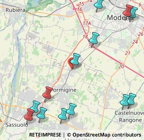 Mappa Via Ugo la Malfa, 41043 Formigine MO, Italia (5.98385)