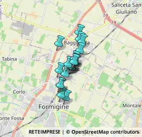 Mappa Via Ugo la Malfa, 41043 Formigine MO, Italia (0.8475)