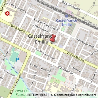 Mappa Corso Martiri,  164, 41013 Castelfranco Emilia, Modena (Emilia Romagna)
