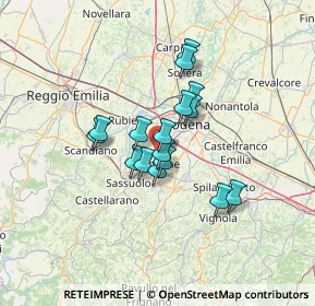 Mappa 41043 Casinalbo MO, Italia (9.48375)