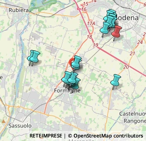 Mappa 41043 Casinalbo MO, Italia (3.9335)