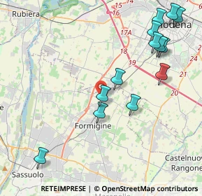 Mappa 41043 Casinalbo MO, Italia (4.83846)