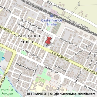 Mappa Piazza Aldo Moro, 41013 Castelfranco Emilia MO, Italia, 41013 Castelfranco Emilia, Modena (Emilia Romagna)