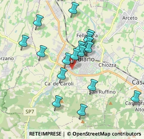 Mappa Via Ferdinando Cesari, 42019 Scandiano RE, Italia (1.9065)