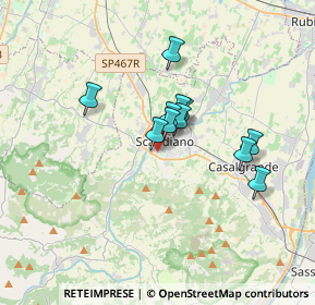 Mappa Via Ferdinando Cesari, 42019 Scandiano RE, Italia (2.53818)