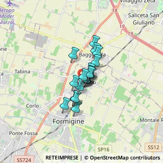 Mappa Via Sant'Ambrogio, 41043 Casinalbo MO, Italia (0.8745)