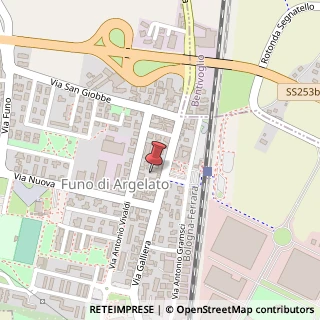 Mappa Via Galliera, 139, 40050 Funo BO, Italia, 40050 Argelato, Bologna (Emilia Romagna)