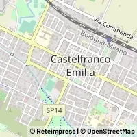 Mapa Castelfranco Emilia