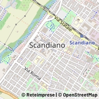 Mapa Scandiano