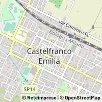 Kort Castelfranco Emilia