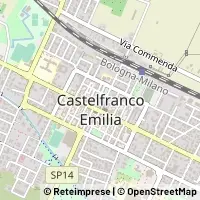 Kaart Castelfranco Emilia