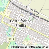 Karte Castelfranco Emilia