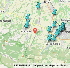 Mappa Via Peri Achille, 42020 Albinea RE, Italia (2.3415)