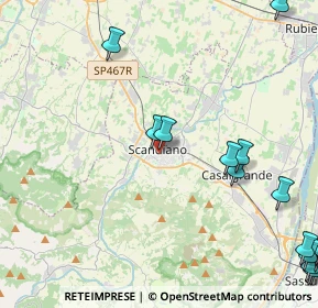 Mappa Via Gilberto Fogliani, 42019 Scandiano RE, Italia (7.353)