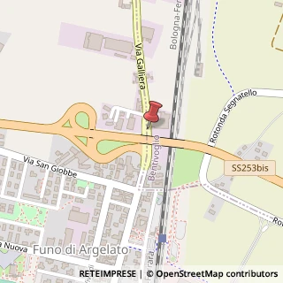 Mappa Via Galliera, 1/2b, 40010 Bentivoglio, Bologna (Emilia Romagna)