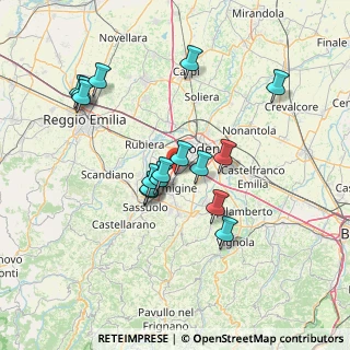 Mappa Via Monte Sabotino, 41043 Formigine MO, Italia (13.34625)