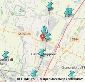 Mappa Via Santo Stefano, 40050 Funo BO, Italia (5.96)