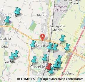 Mappa Via Santo Stefano, 40050 Funo BO, Italia (2.8)