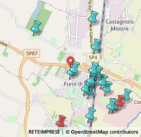 Mappa Via Santo Stefano, 40050 Funo BO, Italia (1.104)