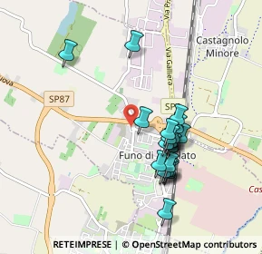 Mappa Via Santo Stefano, 40050 Funo BO, Italia (0.832)