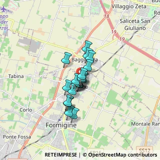 Mappa Via Carso, 41043 Formigine MO, Italia (0.9995)