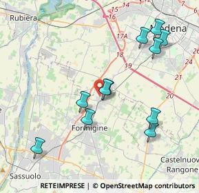 Mappa Via Landucci, 41043 Formigine MO, Italia (4.09545)